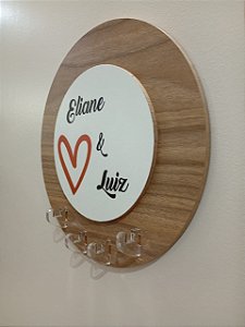 Porta Chaves Personalizado com Nomes