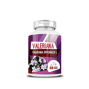 Valeriana 60 Capsulas 500mg E.P.A Naturais