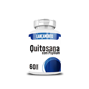 Quitosana Com Psyllium 60 Capsulas 500Mg E.P.A Naturais