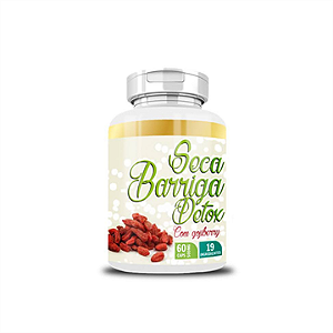 Seca Barriga Detox C/Goji Berry 60 Capsulas 500Mg E.P.A Naturais