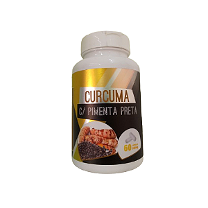 Curcuma Com Pimenta Preta 60 Capsulas 500Mg E.P.A Naturais