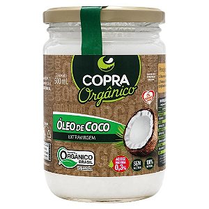 Óleo De Coco Organico 500ml Copra