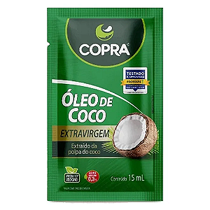Sache De Óleo De Coco 15ml Copra