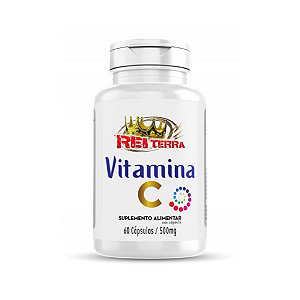 Vitamina C 60 Capsulas 500Mg Rei Terra