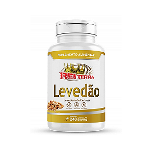 Levedao Levedo De Cerveja 240 Capsulas 500Mg Rei Terra