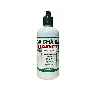Gotas De Chá Da Vida Diabetes 10ml Vida Ervas