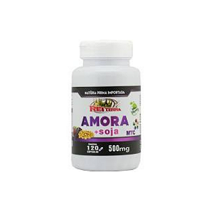 Amora Miura 120 Capsulas 500Mg Rei Terra