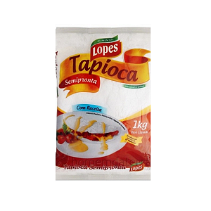 Tapioca Pronta 1Kg Lopes