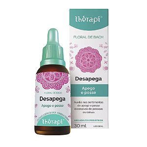 Floral De Bach Desapega 30ml Floral Therapi