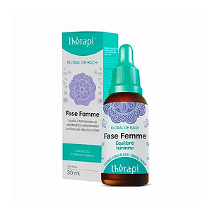 Floral De Bach Fase Femme 30ml Floral Therapi