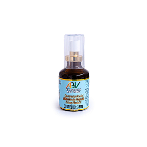 Composto Extrato De Própolis Mel e Hortelã Spray 30Ml Abv