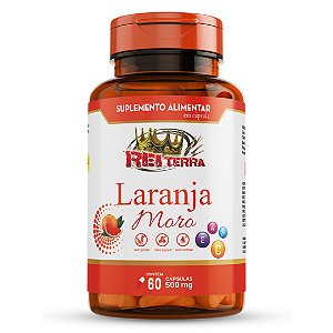 Laranja Moro 60 Capsulas 500mg Rei terra