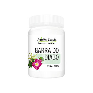 Garra Do Diabo 60 Capsulas 500Mg Ninho Verde