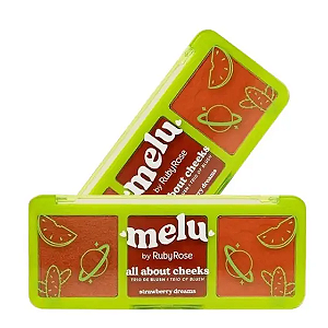 Paleta Trio de Blush (Strawberry Dreams) Melu - Ruby Rose