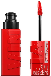 BATOM LIQUIDO MAYBELLINE SUPER STAY VINYL INK 25 - RED HOT - 4.2ML