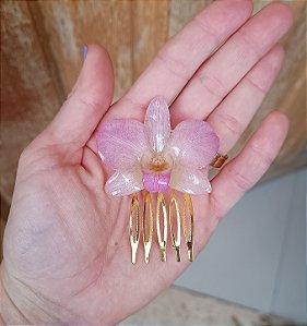 Arranjo Flora - Orquídea Natural Preservada em Resina