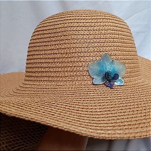 Broche Marisa - Orquídea Natural Preservada em Resina