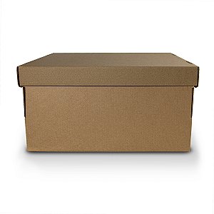 Caixa Bolo Rigida 35x35x20cm Kraft - 5 Unidades