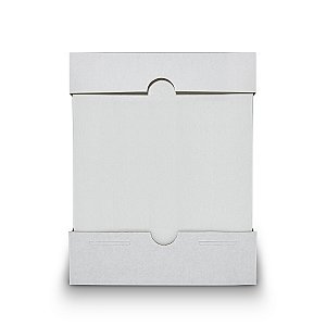 Caixa Bolo 3 Partes Branca 35x35x35cm - 10 Unidades