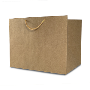 Sacola 33x24x26cm - Kraft - 10 Unidades