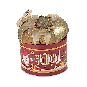 Cinta para Panetone de 500g - Ho Ho Ho - 10 Unidades