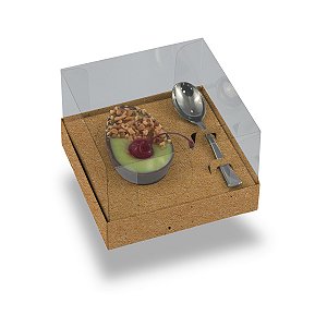 Caixa Ovo De Colher 50G/100G Kraft Style- Com 10 Unidades