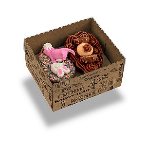 Caixa Ovo Camila Ayana 2 De 100G/150G Mensagens com 10 unidades