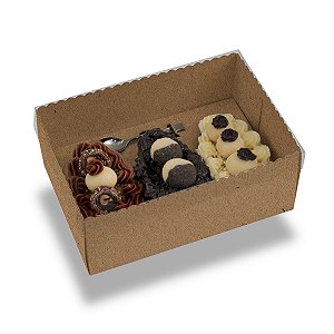 Caixa Ovo Camila Ayana 3 De 100G Kraft com 10 unidades