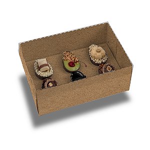 Caixa Ovo Camila Ayana 6 De 50G Kraft com 10 unidades