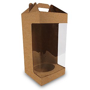 Caixa Ovo Inteiro 250G/350G Kraft com 10 unidades