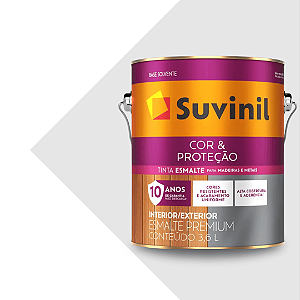 Esmalte Suvinil Cor & Proteção Fosco Base Solvente 3,6L