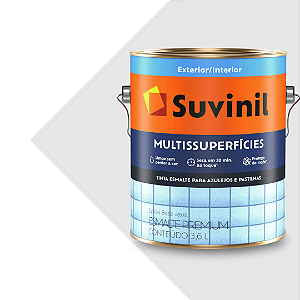 Esmalte Suvinil Multissuperfícies Acetinado Branco Base Água 3,6L