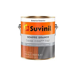 Esmalte Suvinil Sempre Branco Brilhante 3,6L