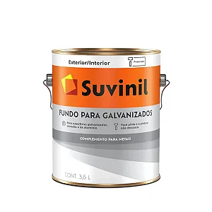 FUNDO GALVANIZADO 3,6L SUVINIL