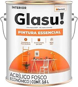 Tinta Pintura Essencial 3,6l Glasu Suvinil