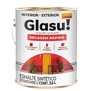 Tinta Esmalte brilhante Glasu Suvinil 3,6L
