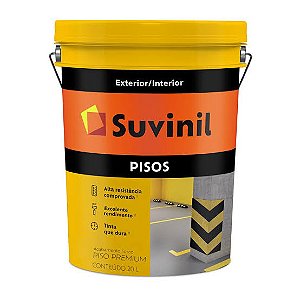 Tinta Acrilica Piso Cinza Escuro 20L Suvinil