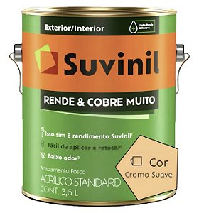 Tinta Suvinil Rende & Cobre Muito 3,6L