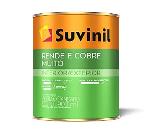 Tinta Suvinil Rende & Cobre Muito Branco neve 900 ml