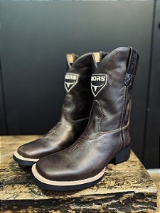 Bota Texana Masculina - Fossil Brown