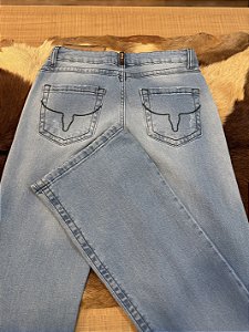 Calça Feminina Flare - Light Blue