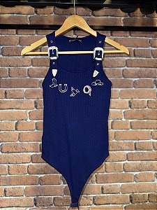 Body Fivela Thankfield- Azul Marinho