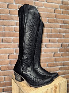Bota Feminina - Western Preta