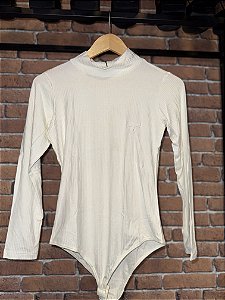 Body Moiadeiros Canelado - Off White