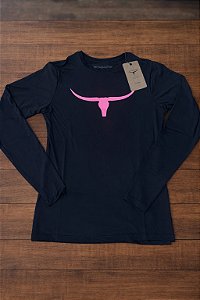 Camisa feminina UV - Preta