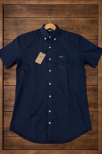 Camisa Manga Curta - Azul marinho