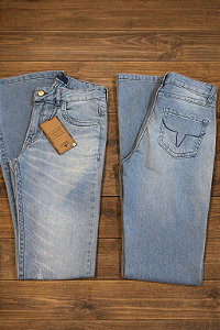 Calça Feminina Flare - Light Blue