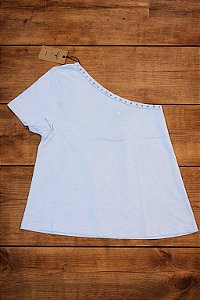 T-shirt Decatur - Azul Bebê estrela