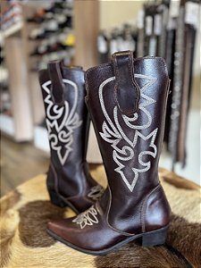 Bota bico fino Feminina