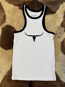 Regata Dallas Branca - Moiadeiros